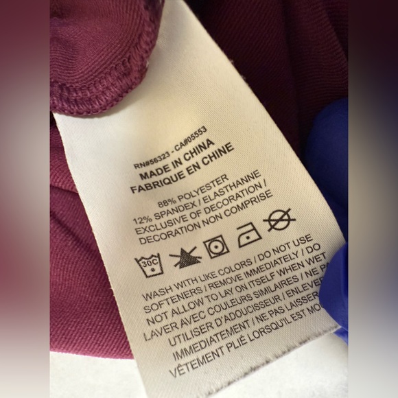 🌸Nike Dri-Fit yoga jumpsuit maroon red fitness🌸 - Picture 13 of 16